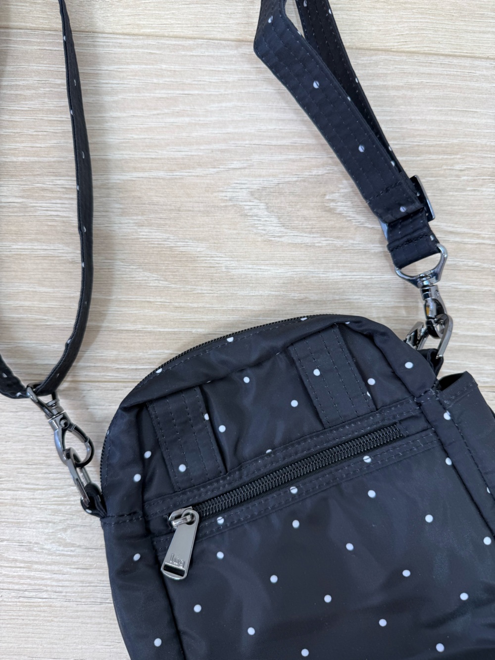 Lug Black Polkadot Can Can Crossbody Bag View 6
